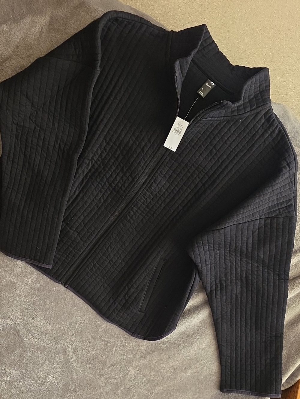 Quilted Full-Zip Jacket